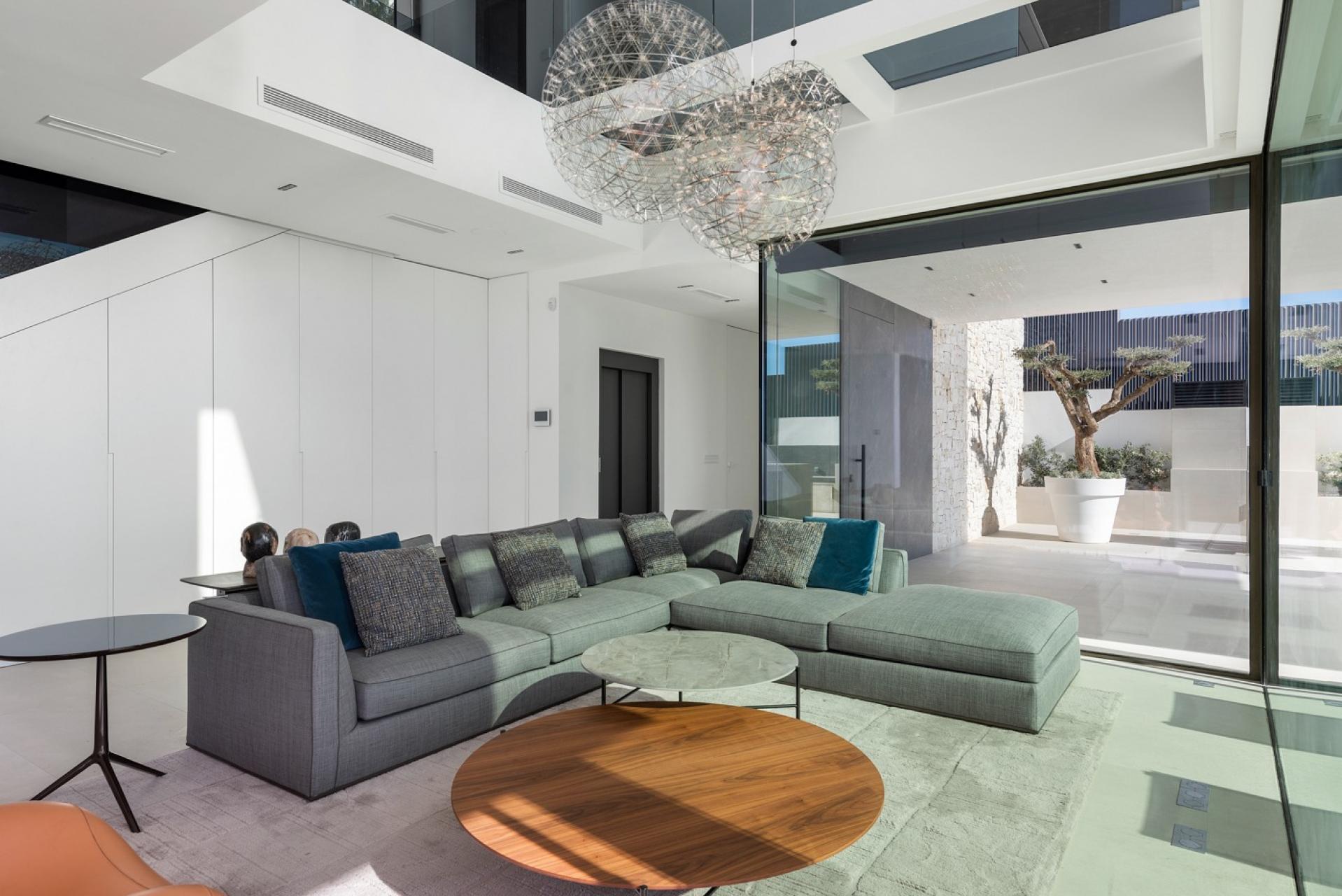 Finestrat, Neu gebaute Luxusvilla mit Meerblick