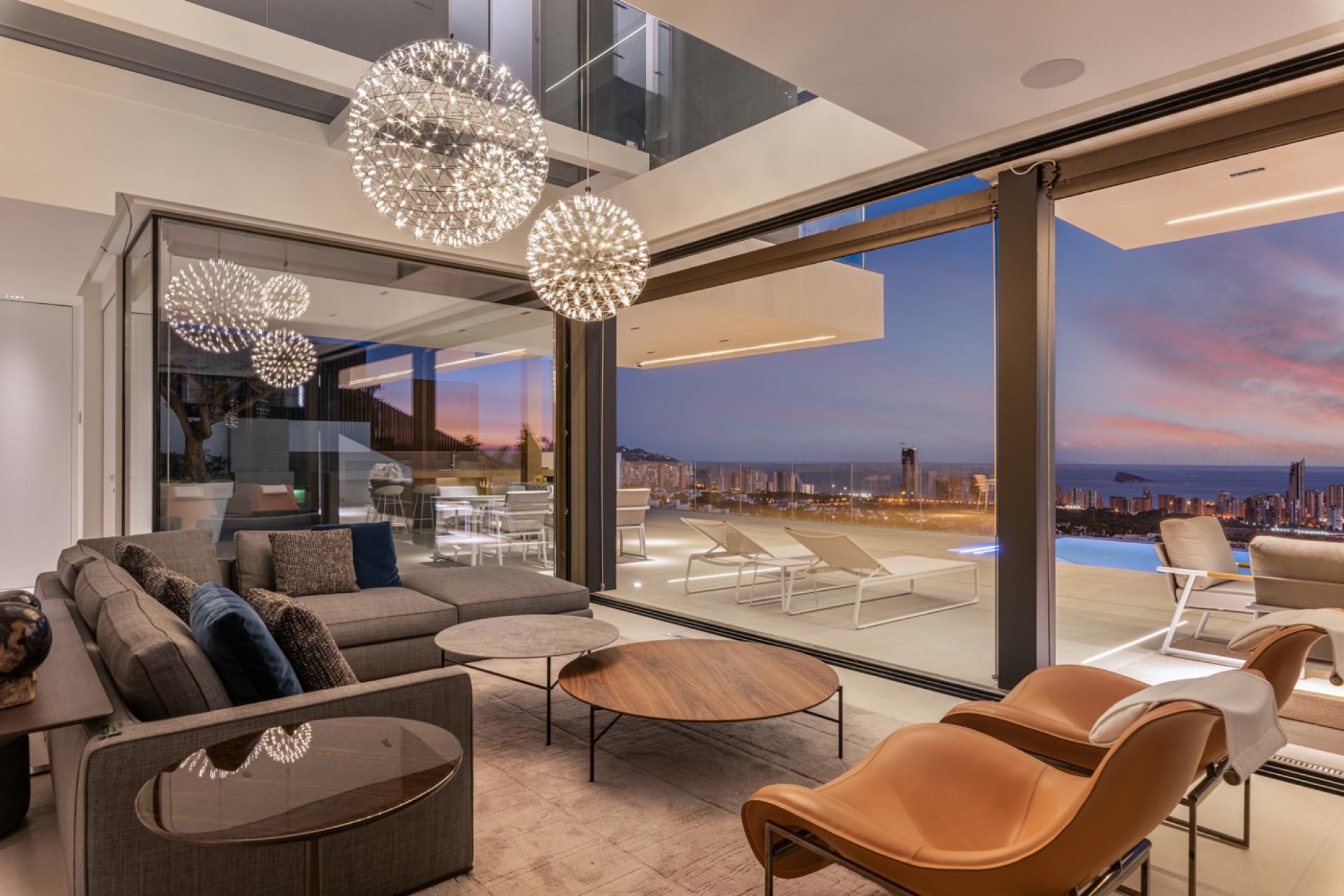 Finestrat, Newly built luxury villa with sea views